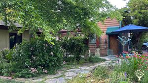 Studio where you’ll stay.  Private entrance 
