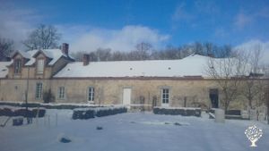 la ferme en hiver