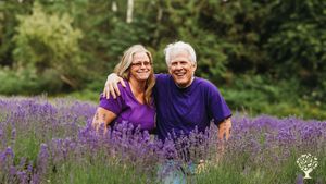 Small family-owned lavender farm focusing on creating a positive farm experience