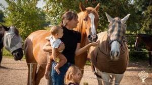 Family farm with Horses, Food Forest and Permaculture garden