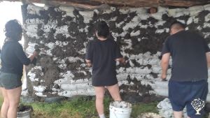 Espacio colaborativo donde hacemos compost y cultivamos en el clima extremo de la patagonia