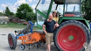 Bio-Bauernhof angrenzend zum Naturschutzgebiet Mertinger Höll