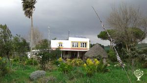 Casa y Chozo (Construcción típica).