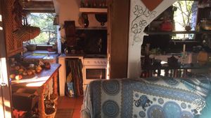 Salón y cocina de la casa 
