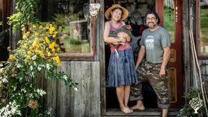 Mountain village homestead