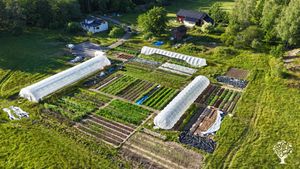 Small-scale market garden and agroecological centre