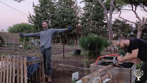 Family home and garden - rural