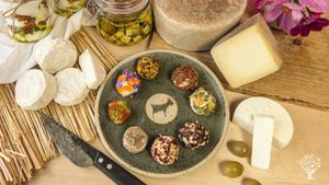 Goats, cheesery, vegetable