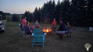 15-acre homestead B&B in Northern Michigan wine country.    Nature. Homesteading. Yoga.