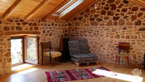 We have comfortable mattresses that can be turned into armchairs.