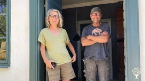 Old limestone farmhouse with farm shop, artistic wood workshop, guesthouses and vegetable garden.