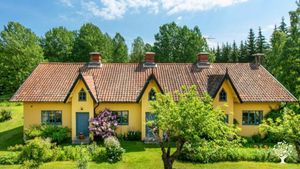 Ecological center at the starting line