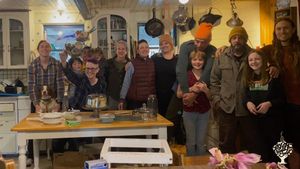 We have community dinners Monday-Thursday and community meeting every Sunday