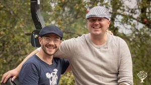 Self sustainable farm right at the entrance of the national park Åsnen