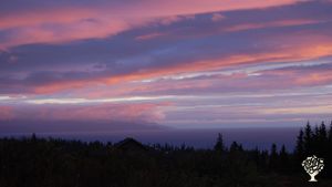 Sustainable family style farm situated in Homer across from active volcanoes and glaciers