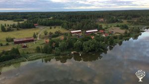 Family home and garden - rural