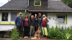 Communal Living Group, Family home and garden - rural, Livestock Farm