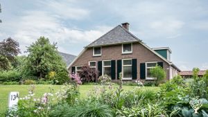 Ecological farm with cows, vegetables and crops & cheese and dairy production & agroforestry