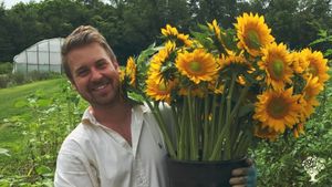 Organic market garden in the heart of the Arkansas Ozark Mountains