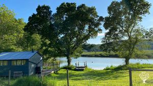 Medieval farmstead in protected landscape on the River Tamar