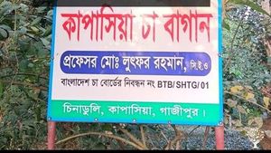 A patron of organic farming and a former tea planter has a beautiful bungalow with a nice homestead