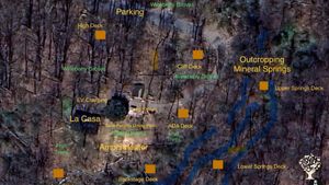 A permaculture forest farm and wellness retreat under construction