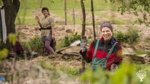 Permacultural farm in the countryside of central Slovakia