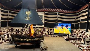 The tent from the inside