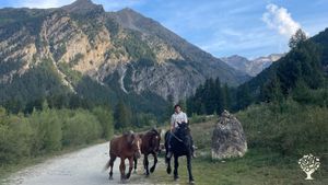 Centro di turismo equestre con pascoli biologici certificati