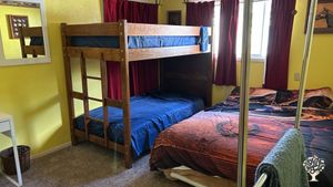 Christian Camp for Children off grid. Chickens, dogs, and cats. Off grid.mountainous wilderness.