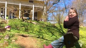 My site is a place to live in. There is fun for kids and so on. Main dwelling house in background...