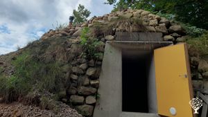 Self-sustaining garden with drip irrigation system, underground cellar and crop rotation.