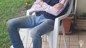 relax sotto il portico di un wwoffer