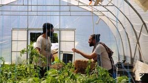800 acre project that combines organic produce farming, site maintenance and forest life