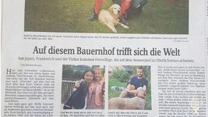 Dreiseithof auf dem Lande mit vielen Tieren - Action, Spaß und Spannung