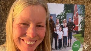 Organic cattle farm with brewery