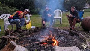 Fun at the bonfire
