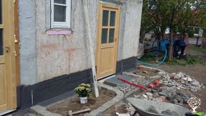 Kleiner Selbstversorgerhof mit Schafen,  Hühnern, Gemüsegarten, Gewächshaus, Obst- und Nussbäume