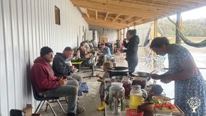 Our community building.