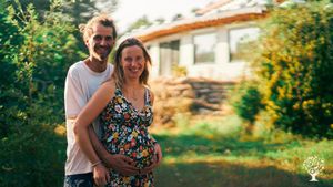 Family permaculture homestead