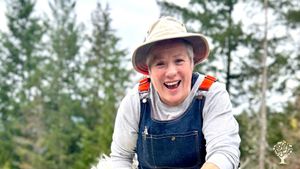 Family home and garden - rural