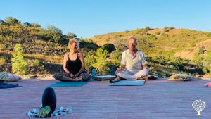 Meditation Circle and Shamanic ritual with Aranka and Jan