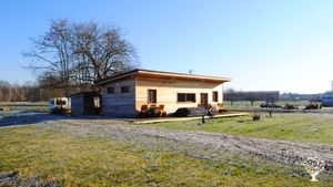 Le bâtiment de vie commune, qu'on appelle L'Annexe.