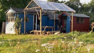 Wwoofer's cabin, summer 2023
