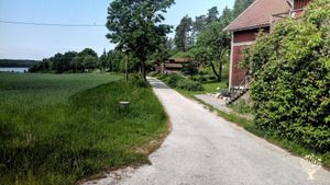 Family home and garden - rural