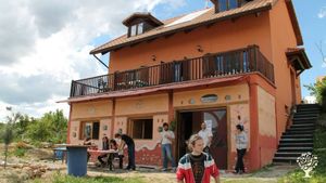 Vista de la casa, house