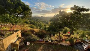 Self-sufficient property based on yoga and meditation lifestyle