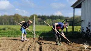 Micro Ferme Permacole en construction