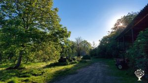 An agro-ecological farm with fruits, vegetables, sheep, apple cider production and a farm shop