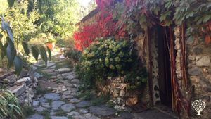 Entrada de la casa 